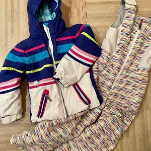 Obermeyer ski jacket and Boulder snow pants